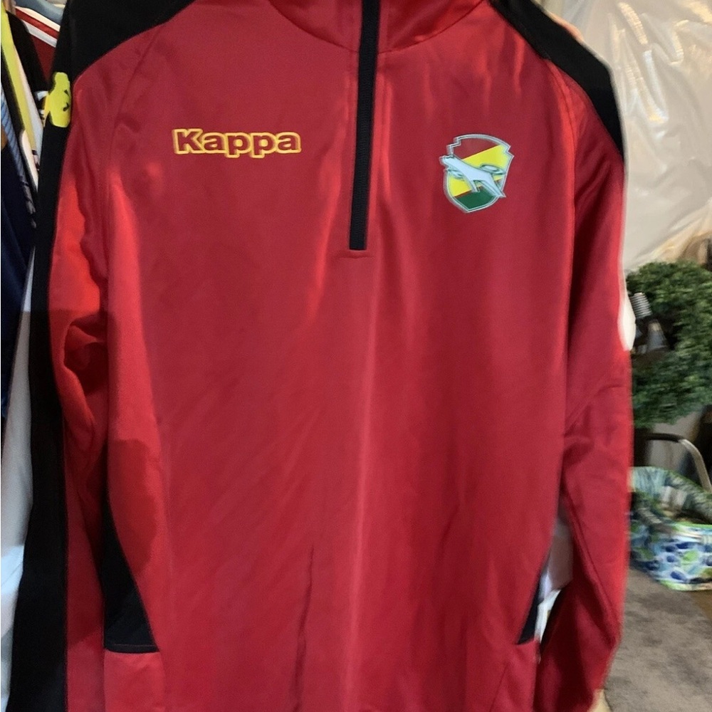 Kappa Jef United (Tokyo) JLeague Japan 1/4 Zip Training Sweatshirt Sz l